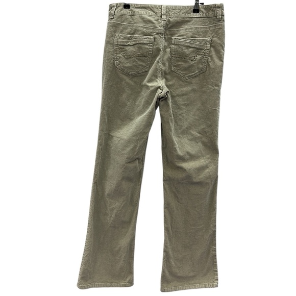 Sonoma Corduroy Original Boot Cut Tan Khaki High Rise Pants Womens 8 Regular - Picture 8 of 11